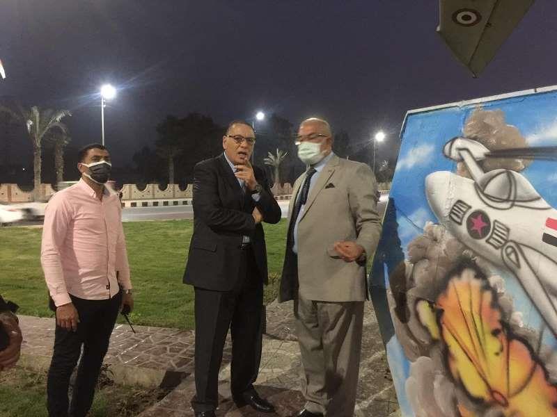 تطوير ميدان الطيارة بمدينة بلبيس لمواجهه الاختناقات المرورية 