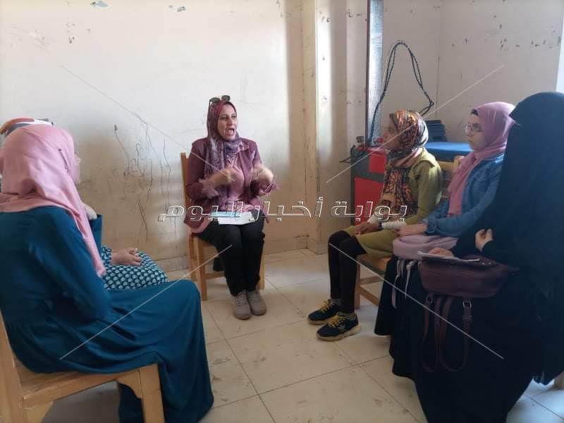 استقبال حافل لأهالي قرية الحسينية لمبادرة حياة كريمة الثقافية     