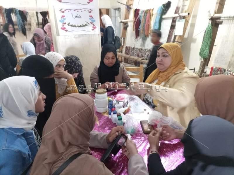 استقبال حافل لأهالي قرية الحسينية لمبادرة حياة كريمة الثقافية     