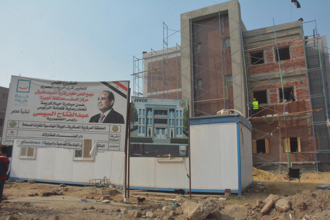 محافظ الجيزة يتابع ميدانيًا نسب التنفيذ لـ13 مشروع خدمي بمركزي الصف وأطفيح 