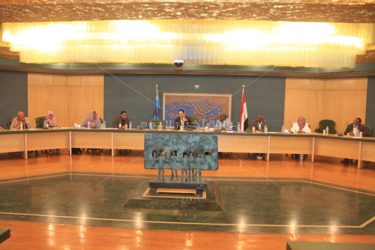 وفد من الصحفيين السودانيين يزور لجنة التدريب نقابة الصحفيين /صور 