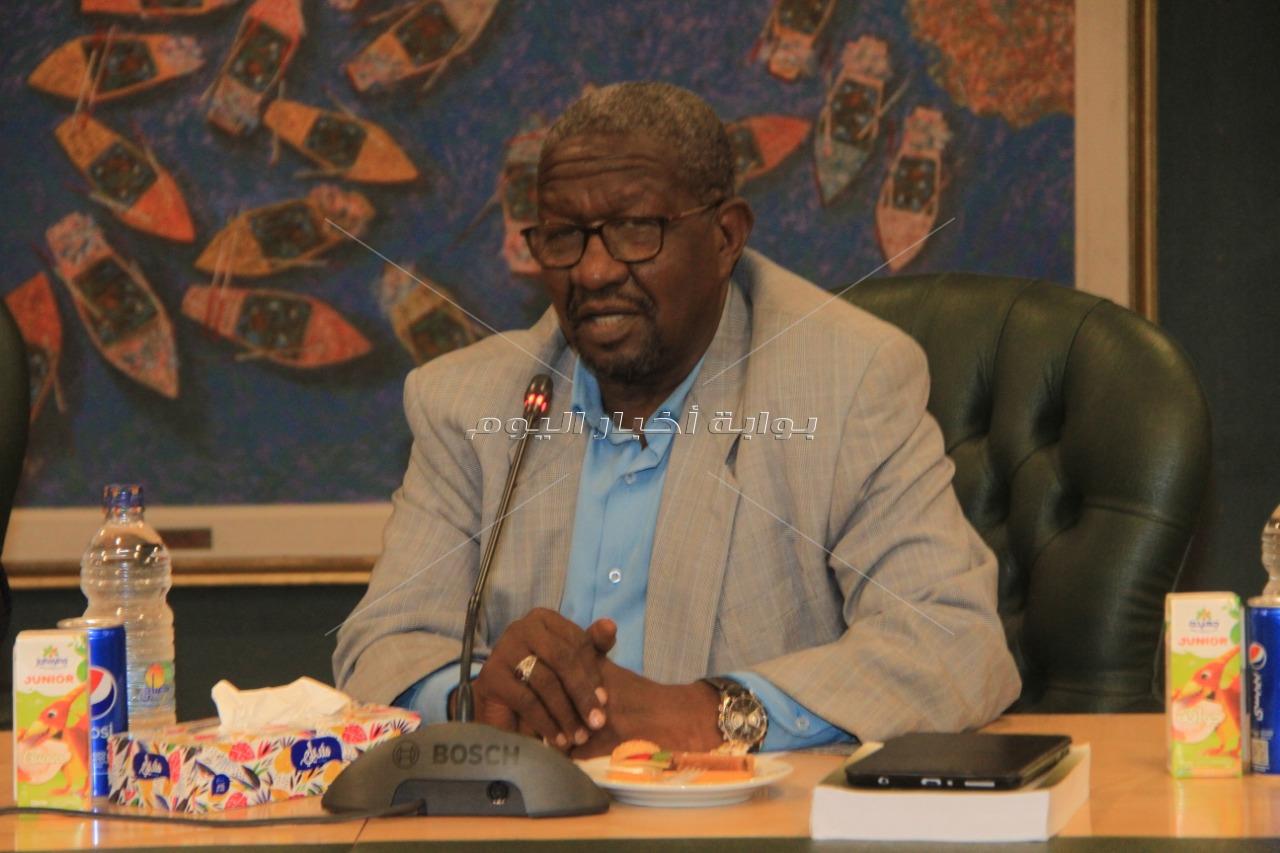 وفد من الصحفيين السودانيين يزور لجنة التدريب نقابة الصحفيين /صور 