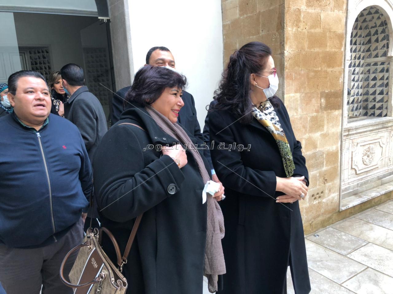  وزيرة الثقافة تصل تونس وتلتقي نظيرتها حياة القرمازي وتصطحبها في زيارة لمدينة الثقافة والفنون