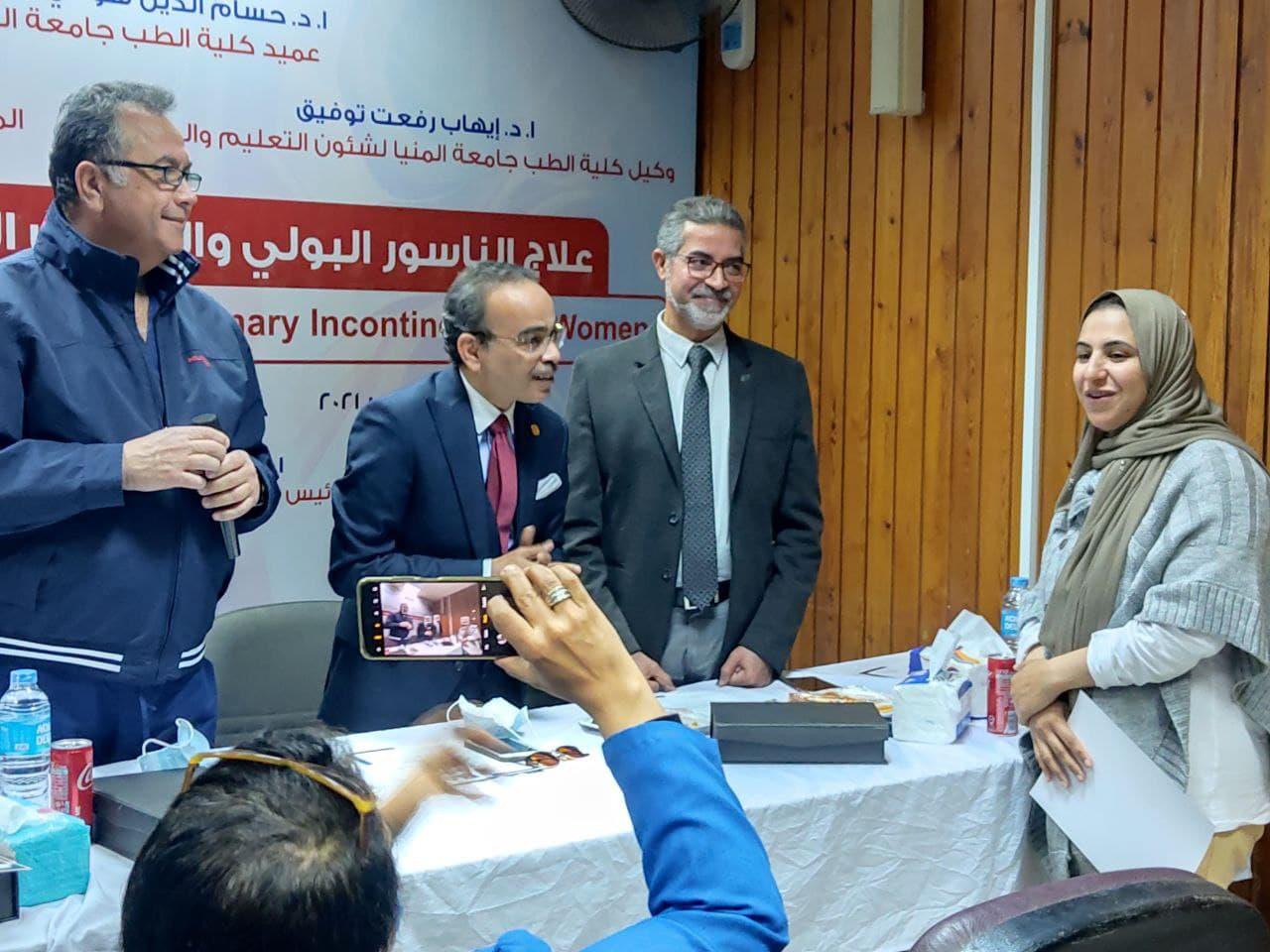 ورشة عمل لـ "قسم جراحة المسالك البولية" بـ "طب المنيا" عن "علاج الناسور والسلس البولي عند النساء"