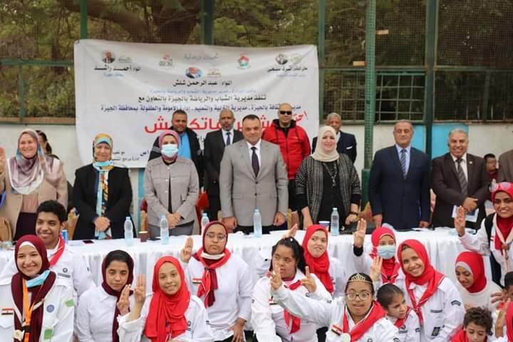الجيزة تقيم إحتفالية بمناسبة اليوم العالمى لذوى الهمم " شكرا ًماتكفيش "