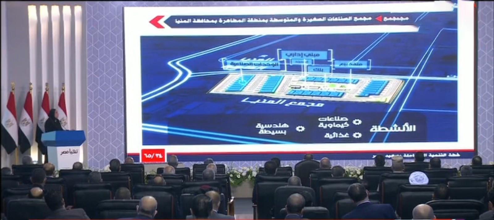 الرئيس السيسي يفتتح عددا من المشروعات القومية الجديدة بالمنيا عبر الفيديو كونفرنس