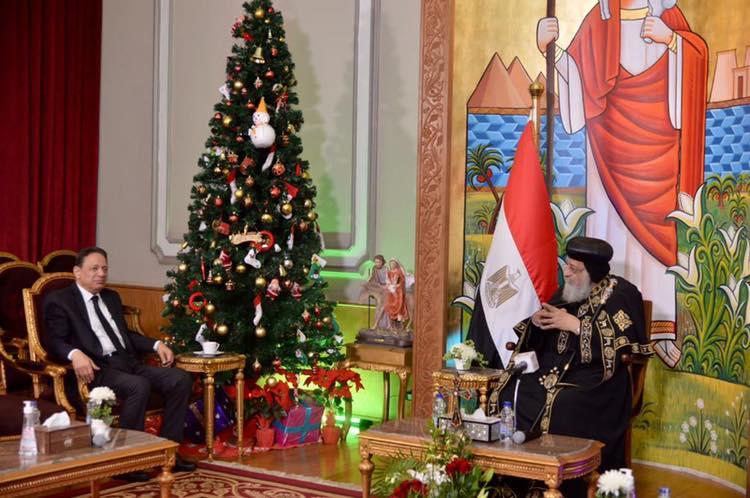 رئيس الأعلى لتنظيم الإعلام يهنئ البابا تواضروس الثاني بمناسبة عيد الميلاد المجيد