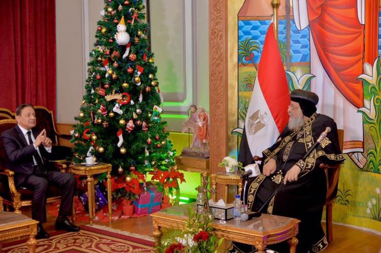 رئيس الأعلى لتنظيم الإعلام يهنئ البابا تواضروس الثاني بمناسبة عيد الميلاد المجيد
