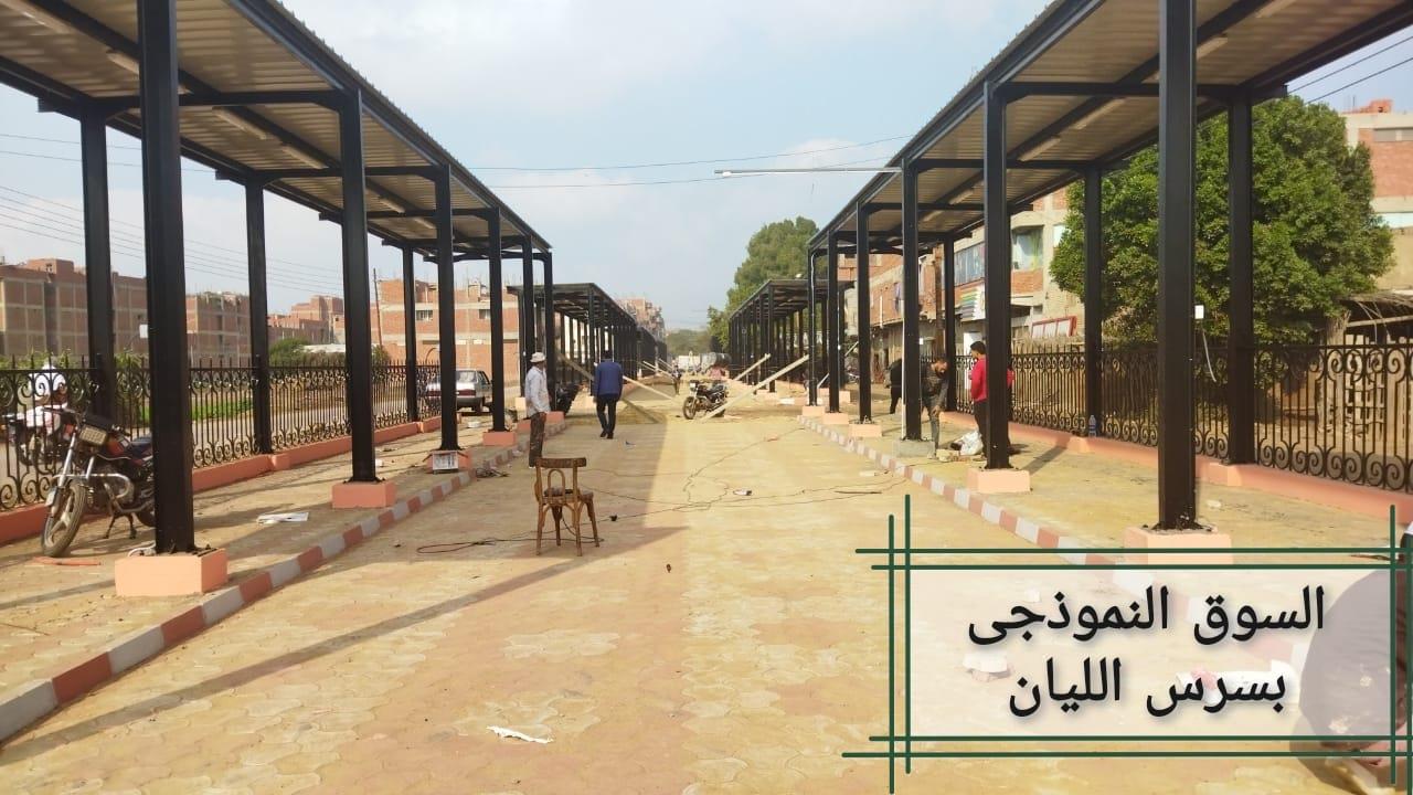 المنوفية : متابعات دورية لأعمال الرصف والتطوير بشوارع  المحافظة   