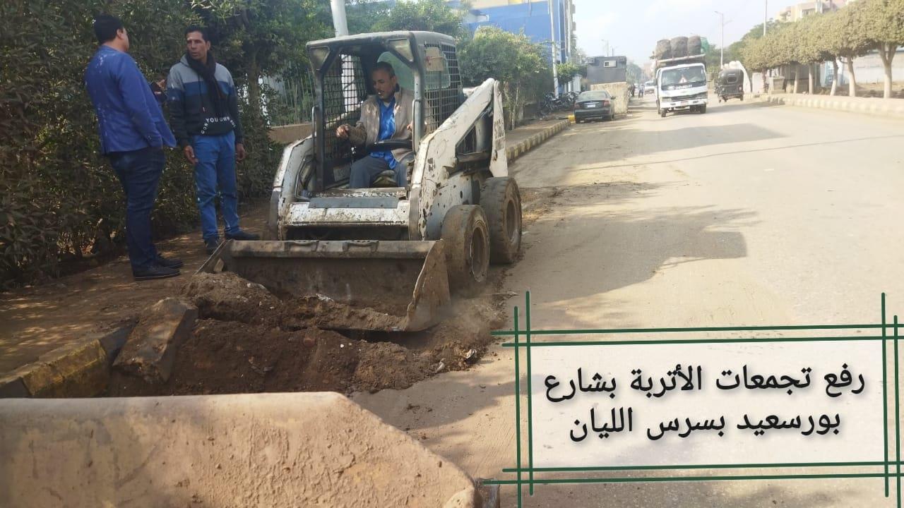المنوفية : متابعات دورية لأعمال الرصف والتطوير بشوارع  المحافظة   