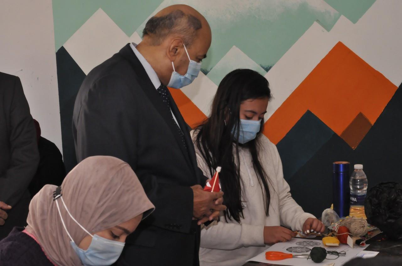 الدكتور مصطفى عبد النبي عبد الرحمن رئيس جامعة المنيا