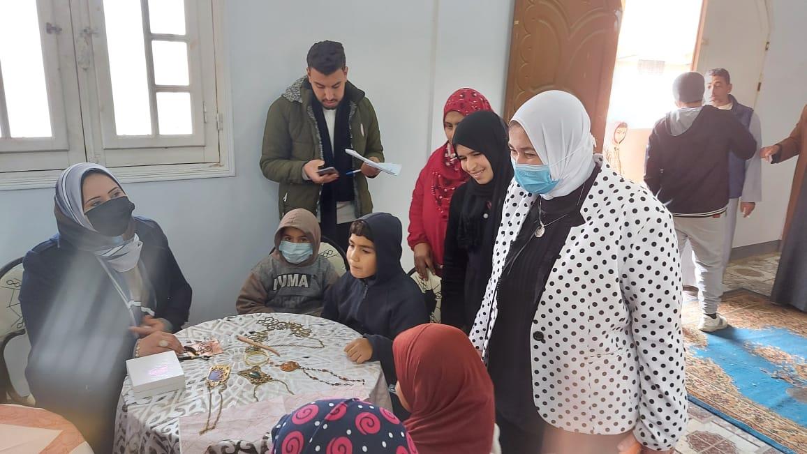 جامعة الزقازيق تختتم أعمال قافلة قرية النجيحي بمركز الحسينية 