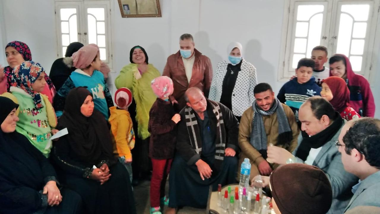 جامعة الزقازيق تختتم أعمال قافلة قرية النجيحي بمركز الحسينية 