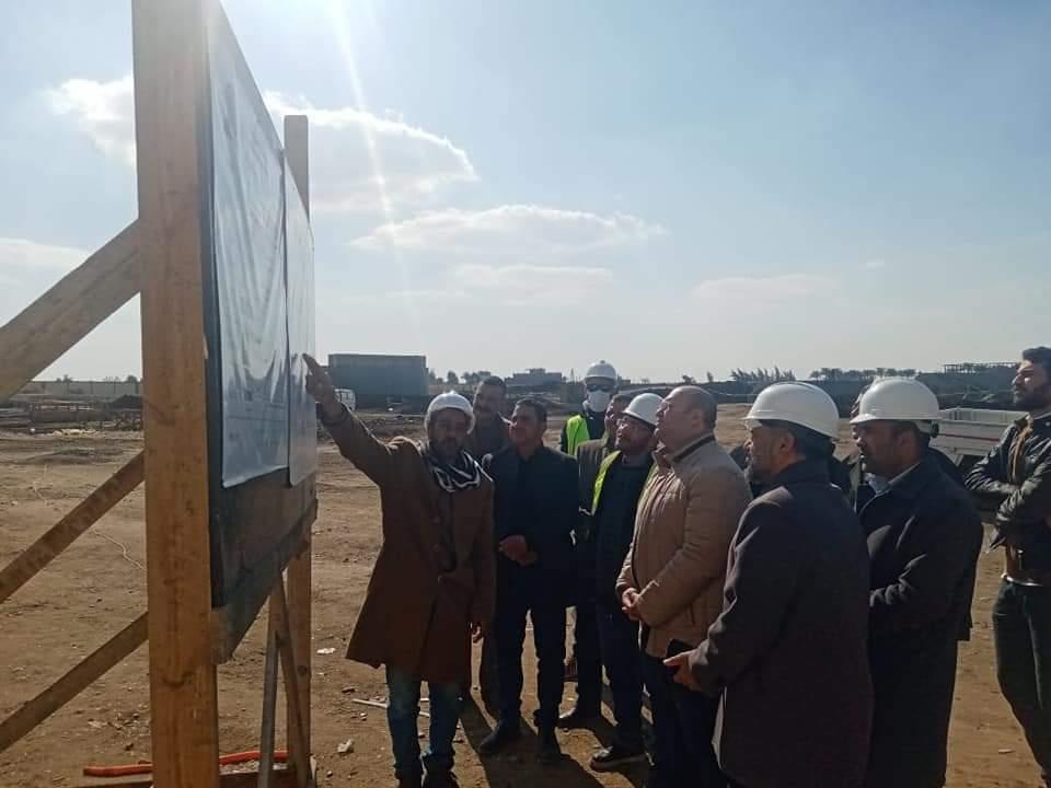 جولة ميدانية لنائب محافظ الجيزة بمنشأة القناطر