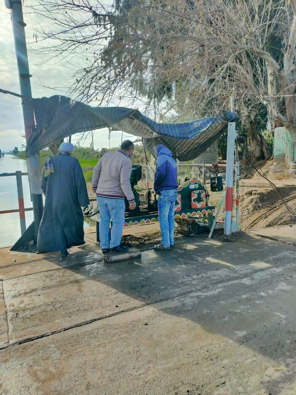 محافظ البحيرة : حملات مكثفة على المعديات النهرية بنطاق المحافظة 