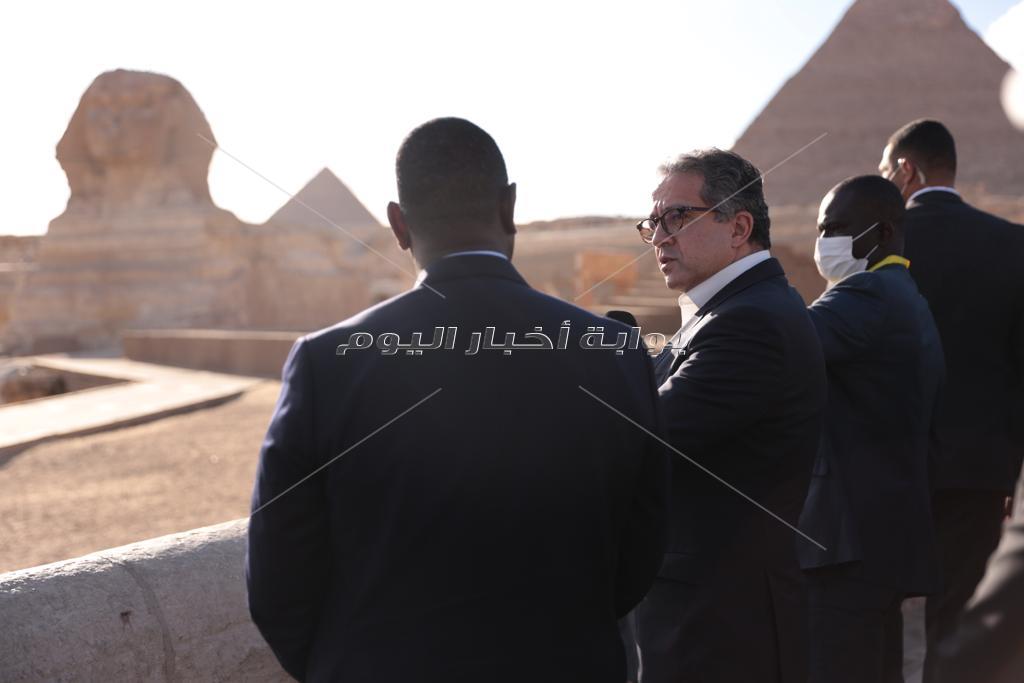 الرئيس السنغالي يحرص علي زيارة معالم مصر السياحية والاثرية