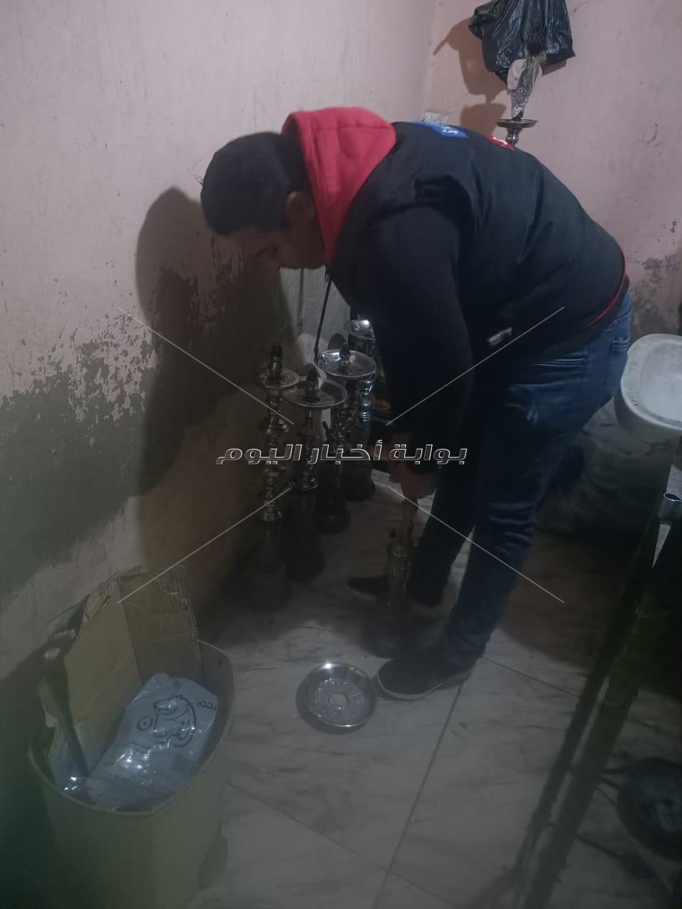 حملة إشغالات ليلية على شوارع بولاق الدكرور