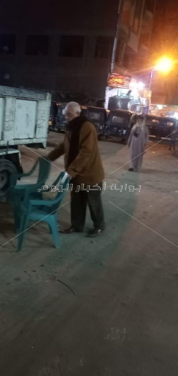 حملة إشغالات ليلية على شوارع بولاق الدكرور