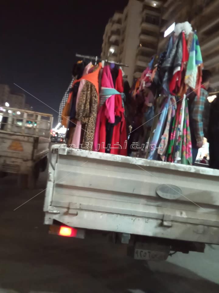 حملة مسائية مكبرة لرفع الإشغالات المخالفة بمدينة نصر