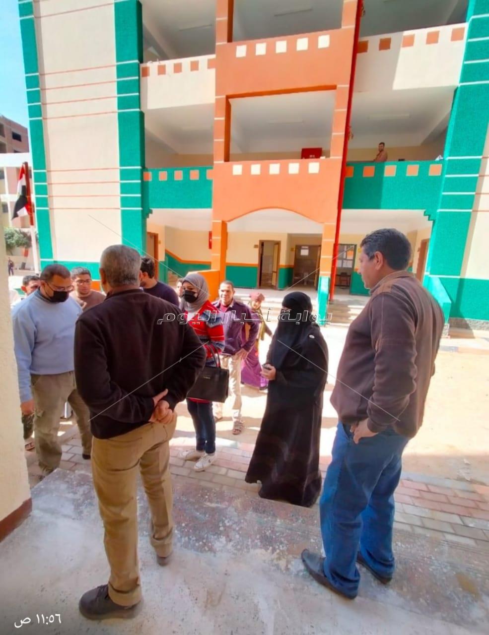 حياة كريمة تجني ثمارها بقطاع الأبنية التعليمية بجريس منوفية