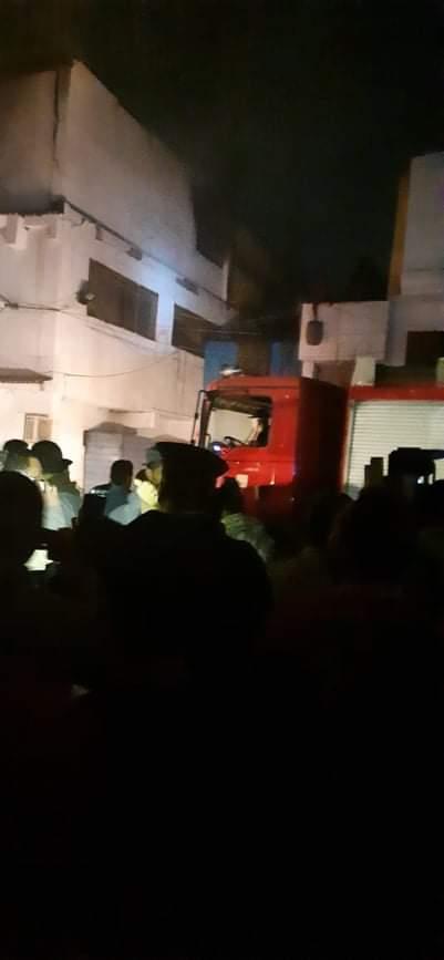 حريق هائل بأحد مناحل العسل الكبرى بالغربية