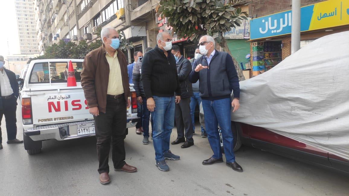 شارع التحرير وميدان المساحه
