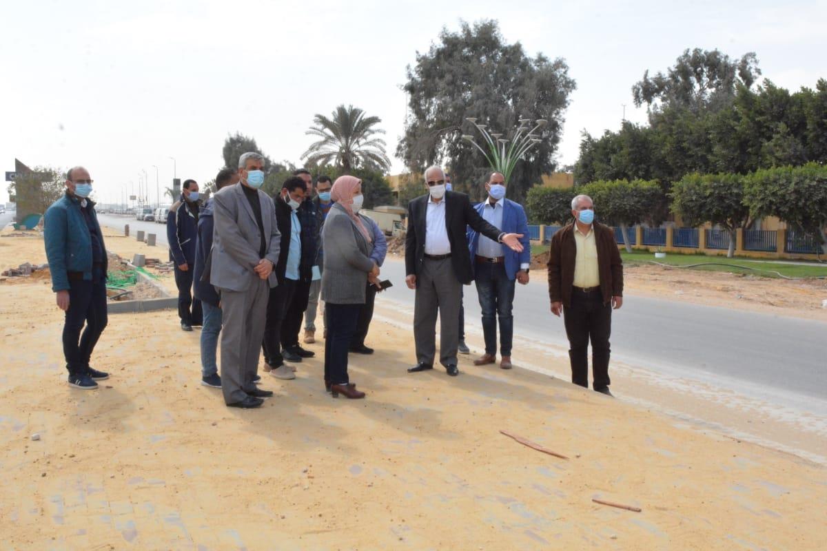 محافظ الجيزة يتفقد أعمال تطوير ترعة المريوطية نطاق فيصل والطريق التبادلي | فيديو وصور