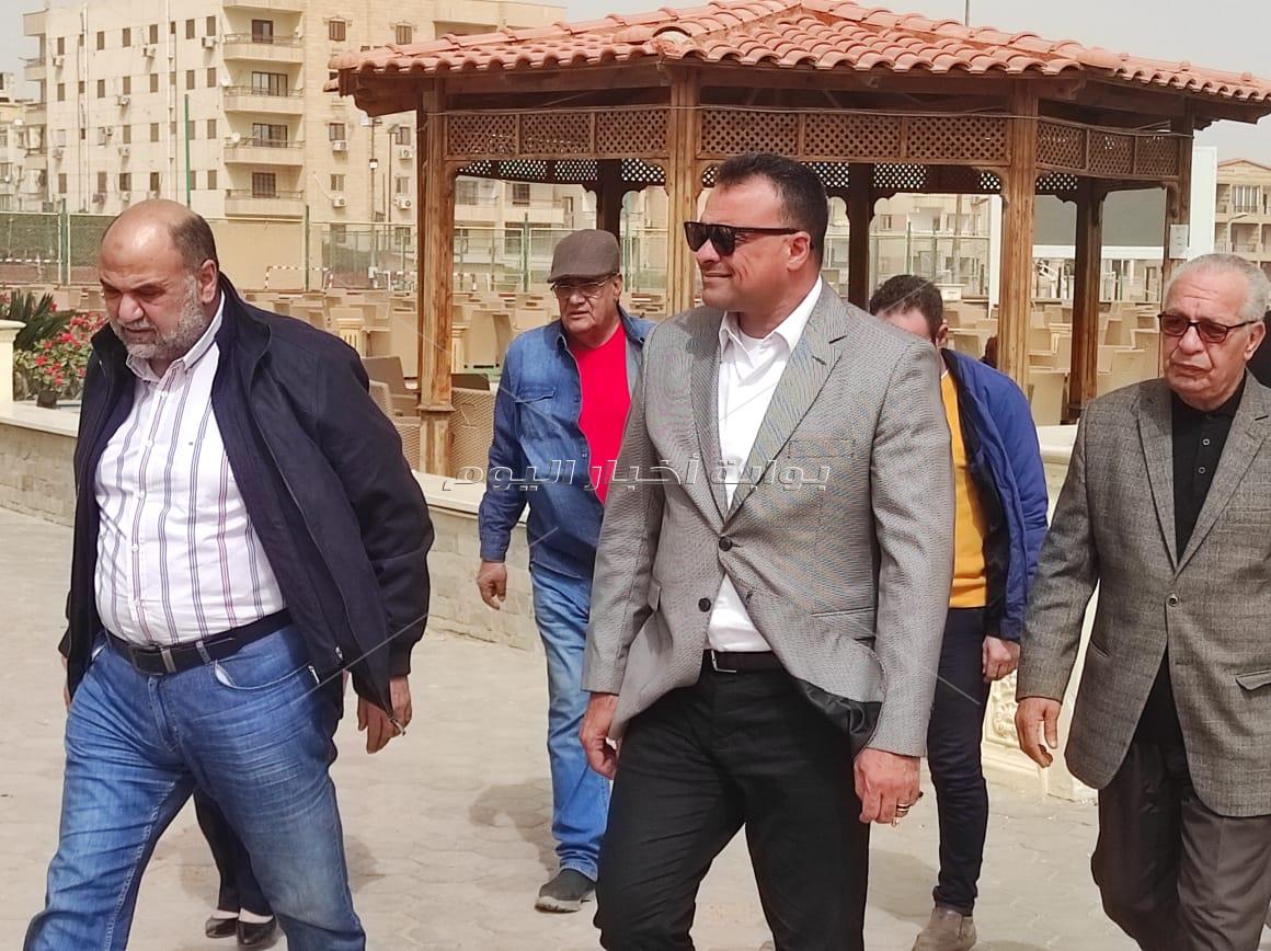 جولة " شلش"  في بعض الهيئات الشبابية و الرياضية استعدادا لافتتاحها رسميا