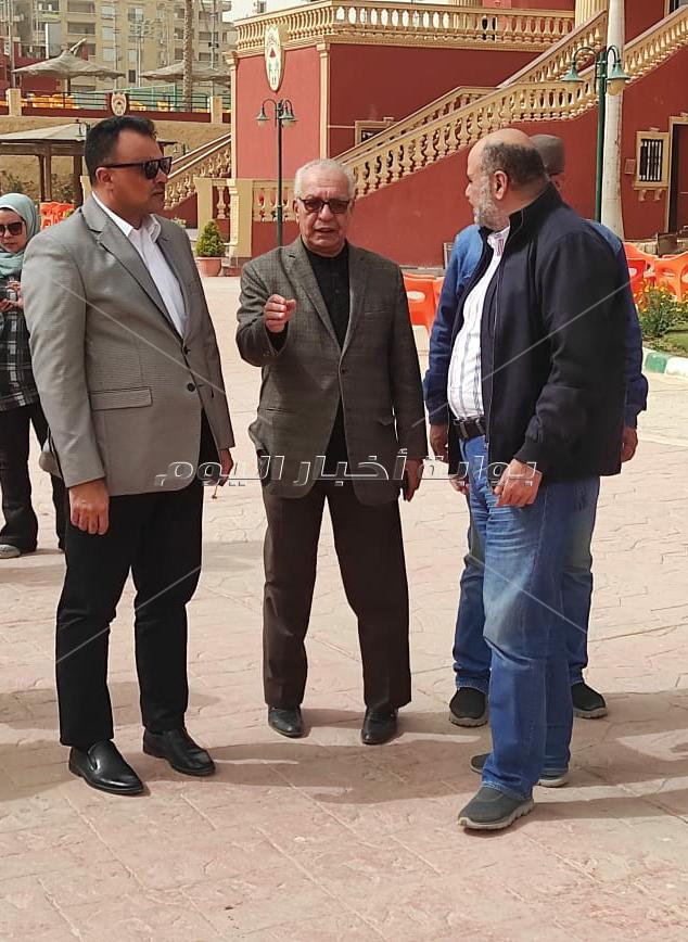 جولة " شلش"  في بعض الهيئات الشبابية و الرياضية استعدادا لافتتاحها رسميا