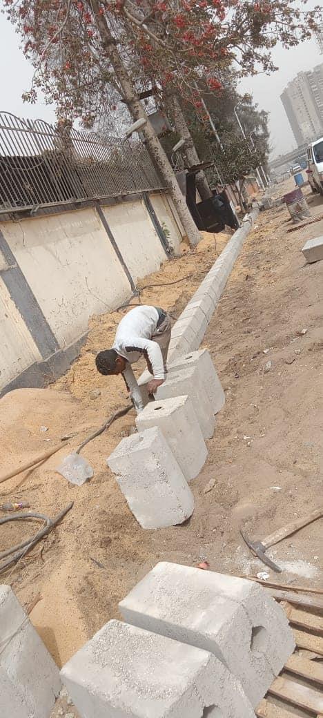 متابعة أعمال تطوير شارع البحر الأعظم 