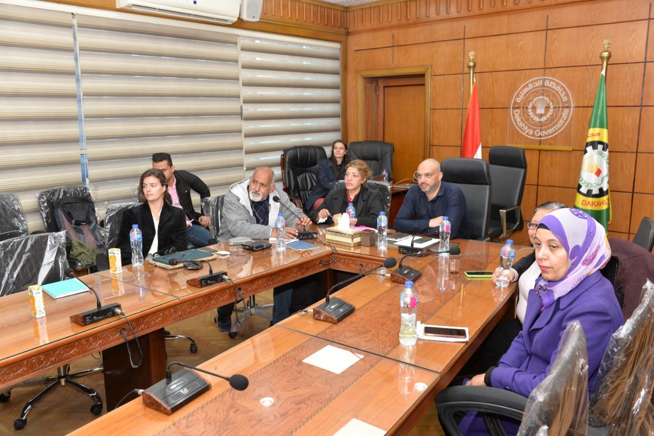 نتائج الدراسة الميدانية الخاصة بتحديد خصائص المخلفات بمصرف كوتشنر بالدقهلية