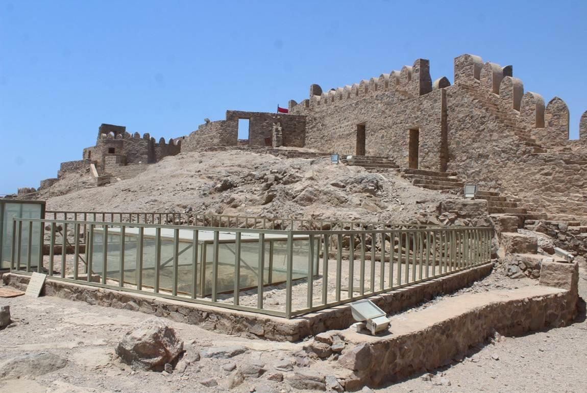 فى الذكرى ال 33 لاستردادها.. تعرف على قلعة صلاح الدين الأيوبى بجزيرة فرعون بطابا.. صور