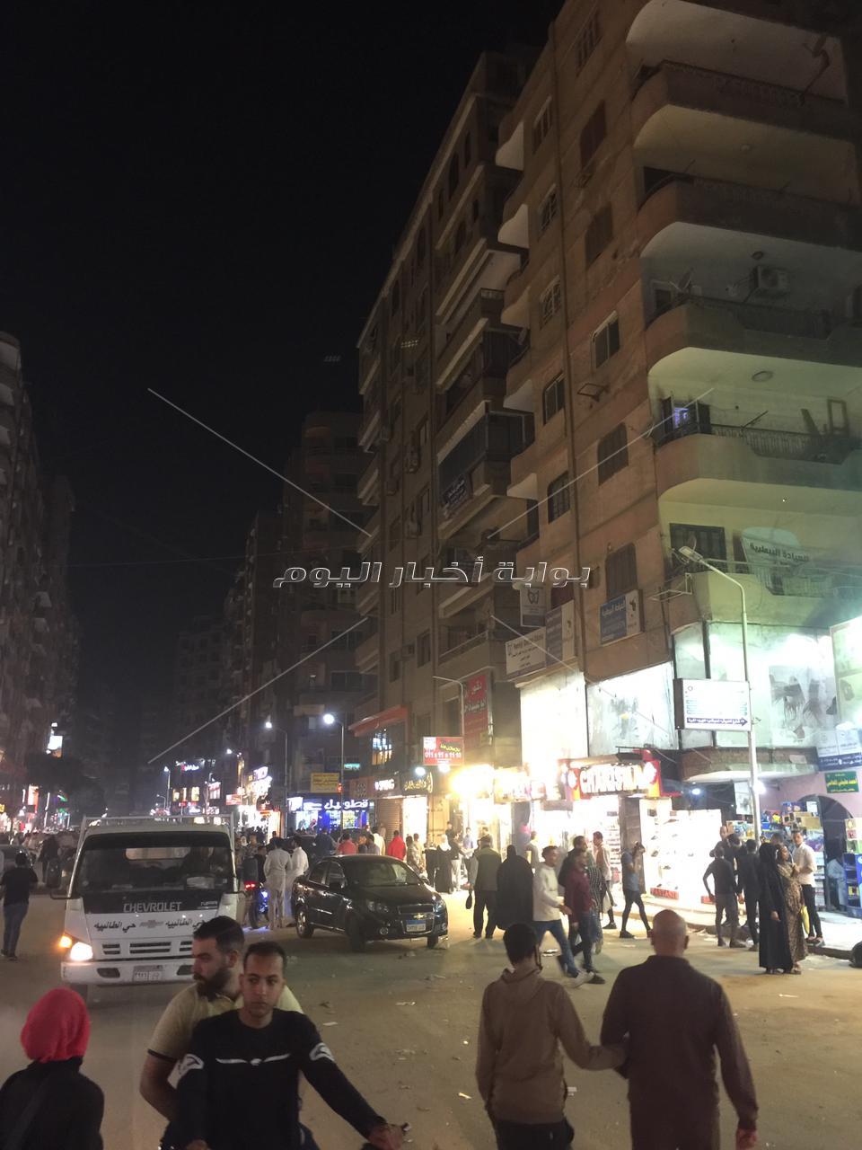 رفع إشغالات الباعة الجائلين بحي الطالبية
