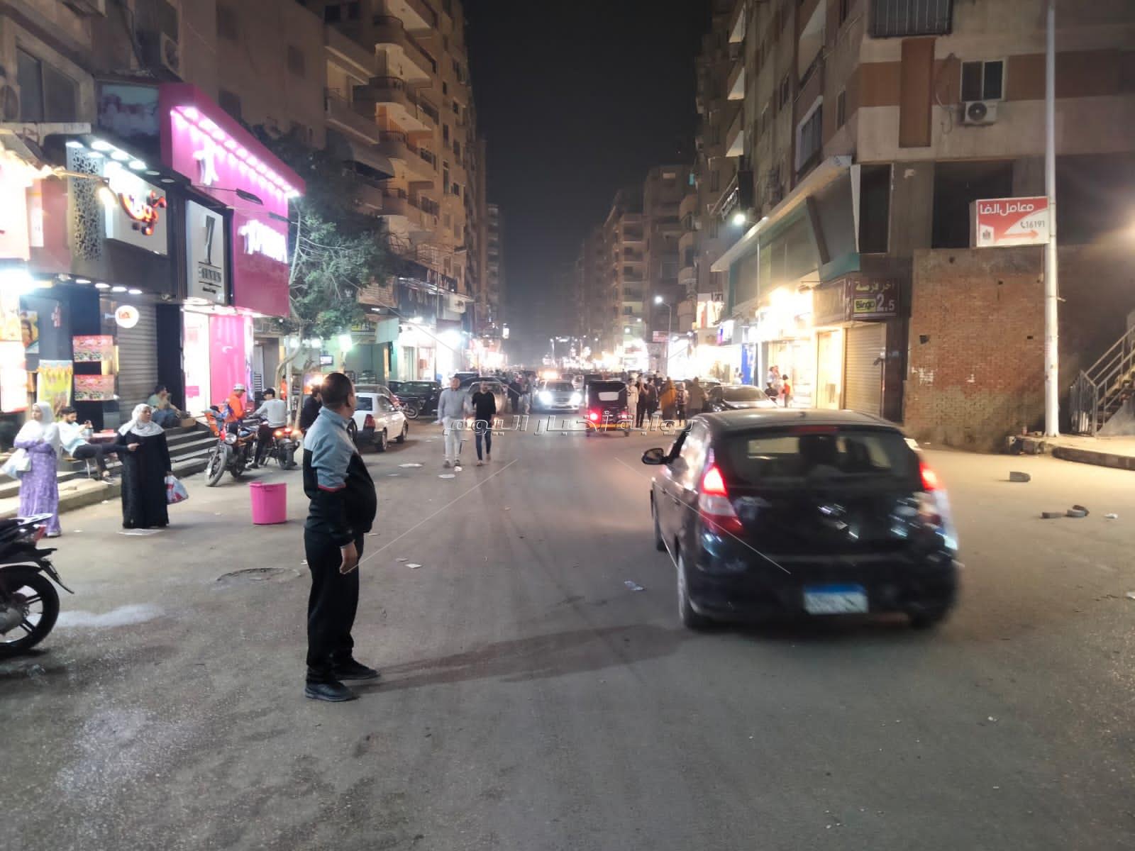 رفع إشغالات الباعة الجائلين بحي الطالبية