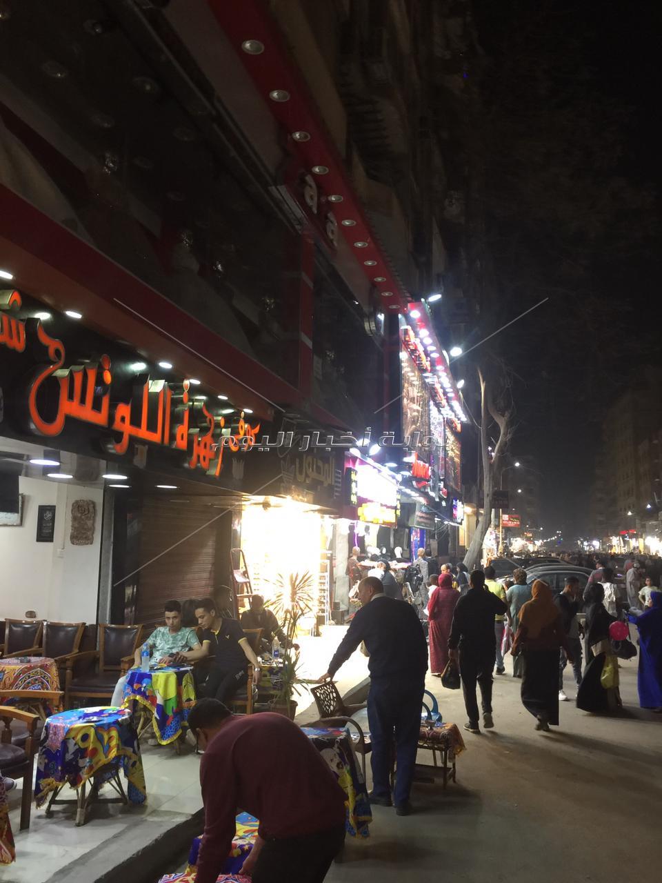 رفع إشغالات الباعة الجائلين بحي الطالبية