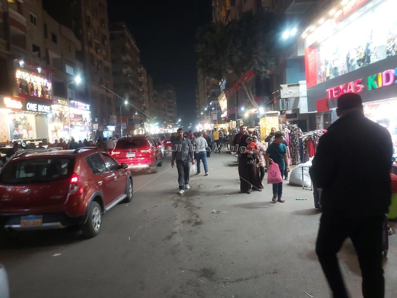 رفع إشغالات الباعة الجائلين بحي الطالبية