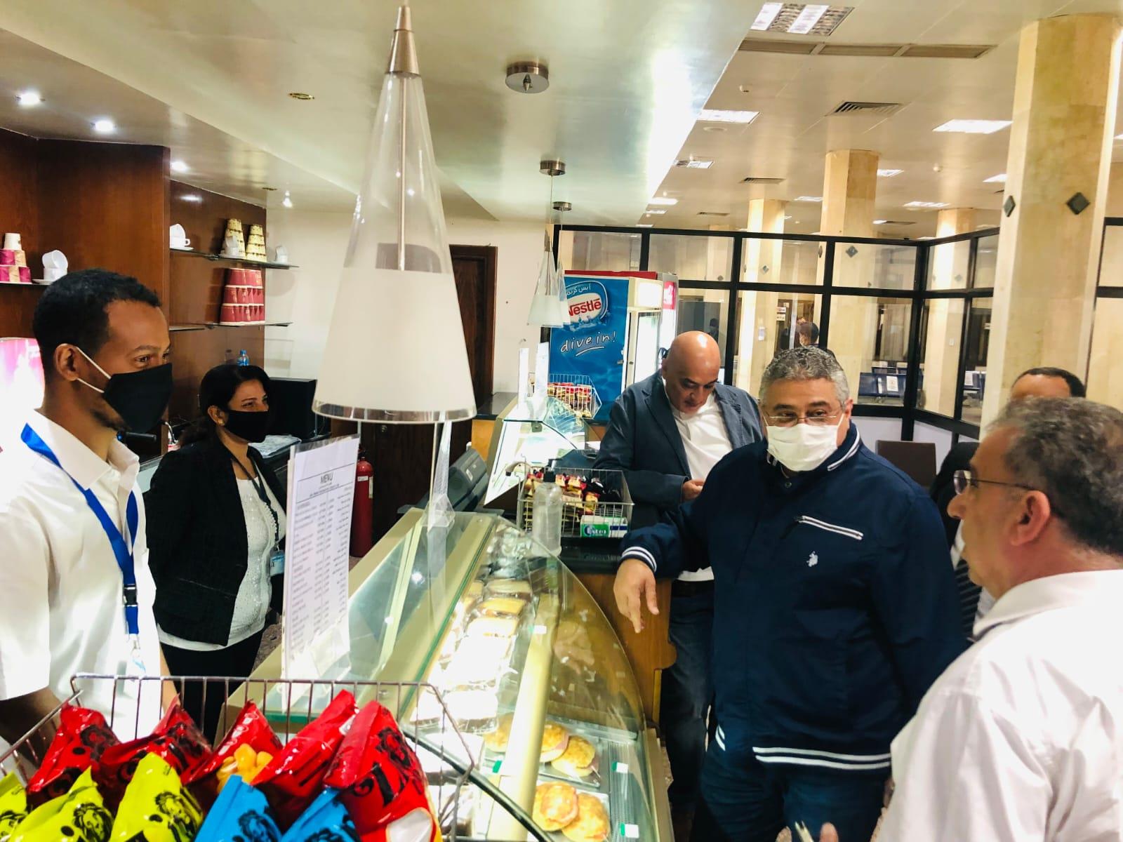 اللجنة العليا للتفتيش الأمني والبيئي تتفقد مطارى أبو سمبل وأسوان