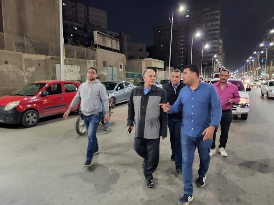 حملة إشغالات موسعة بحي العمرانية