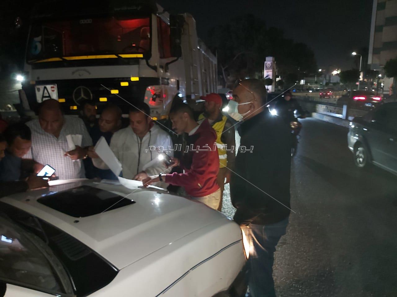  رفع 143 حالة إشغال وتحرير 8 محاضر خلال حملة إنضباط بالدقي| صور