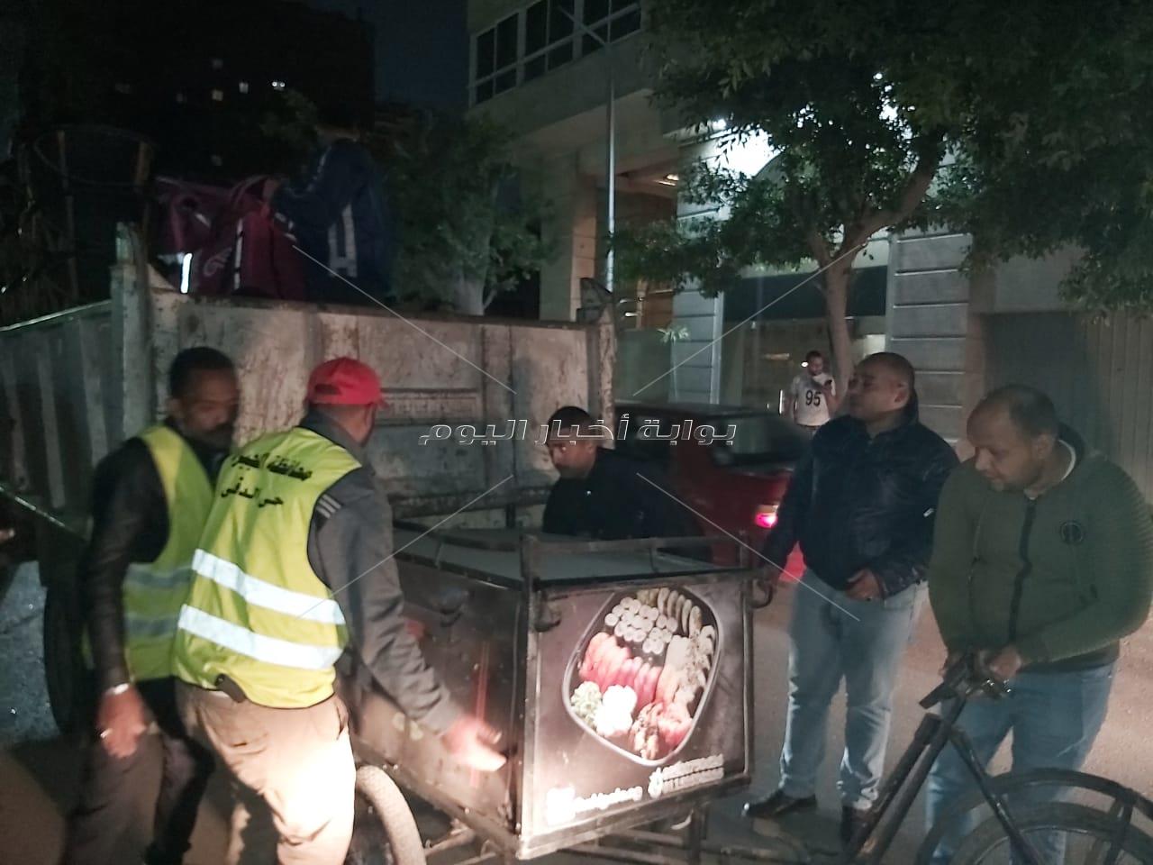  رفع 143 حالة إشغال وتحرير 8 محاضر خلال حملة إنضباط بالدقي| صور