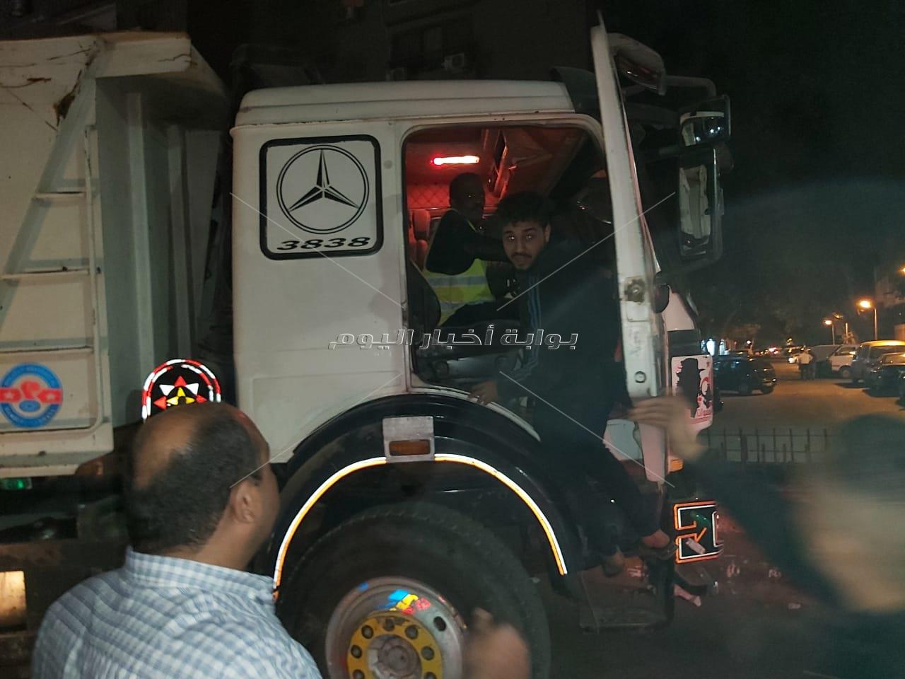  رفع 143 حالة إشغال وتحرير 8 محاضر خلال حملة إنضباط بالدقي| صور