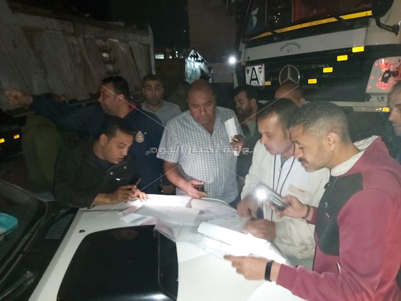  رفع 143 حالة إشغال وتحرير 8 محاضر خلال حملة إنضباط بالدقي| صور