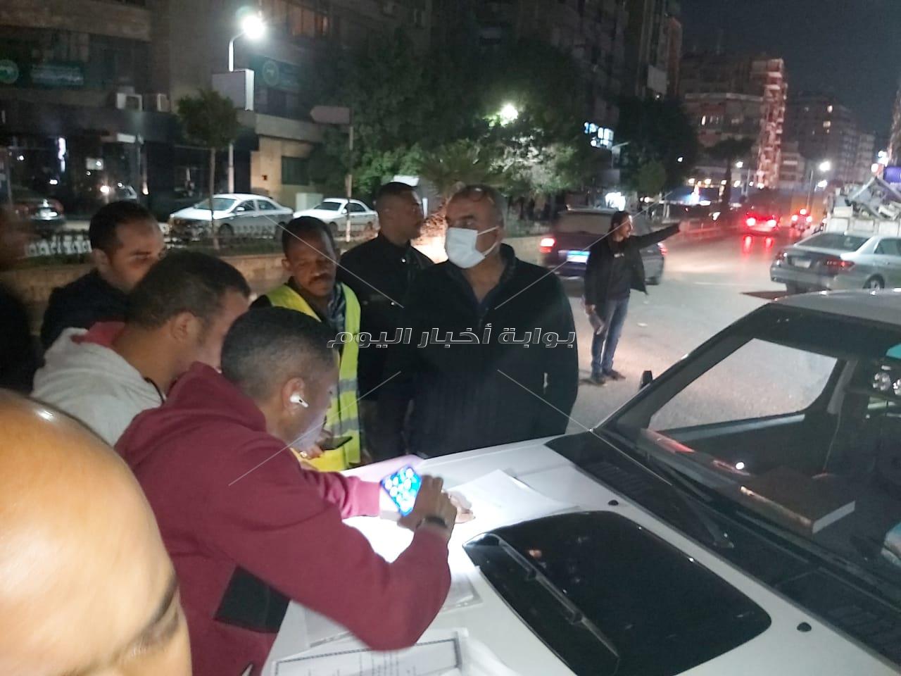  رفع 143 حالة إشغال وتحرير 8 محاضر خلال حملة إنضباط بالدقي| صور