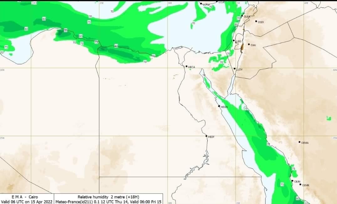 الطقس 48 ساعة