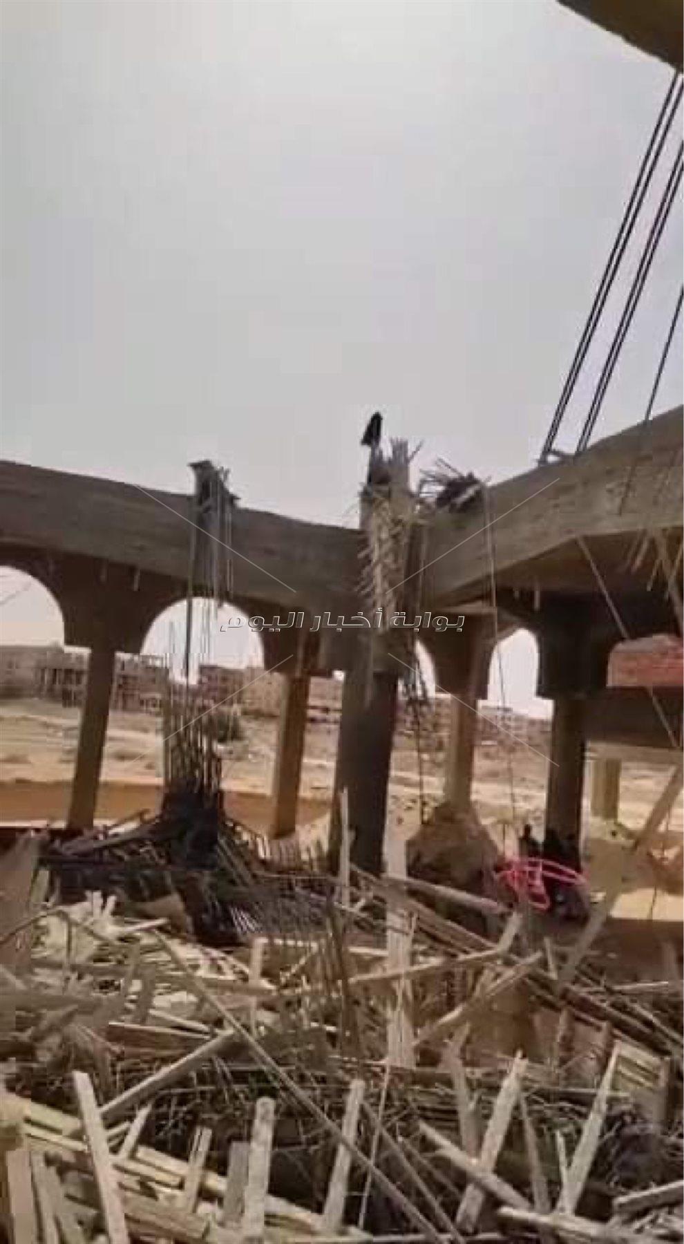 انهيار مسجد ببدر