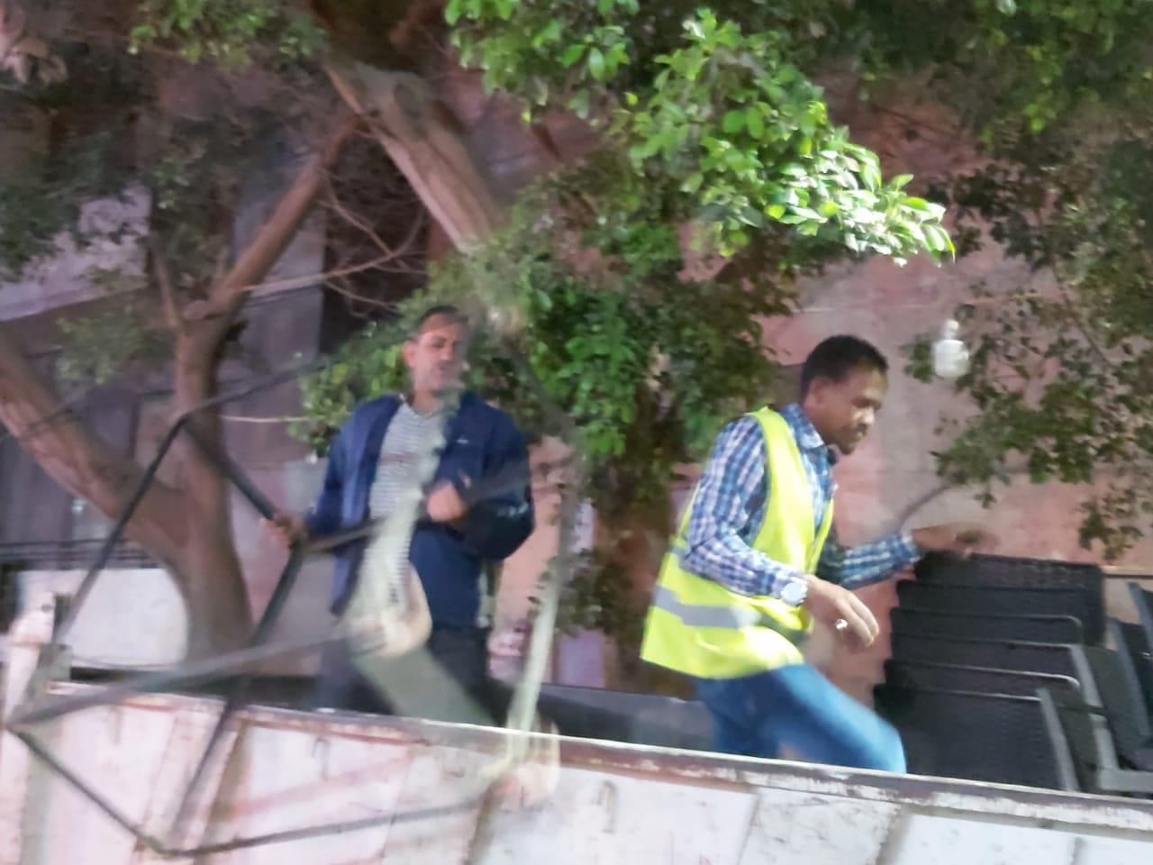  إشغالات بشوارع الدقي