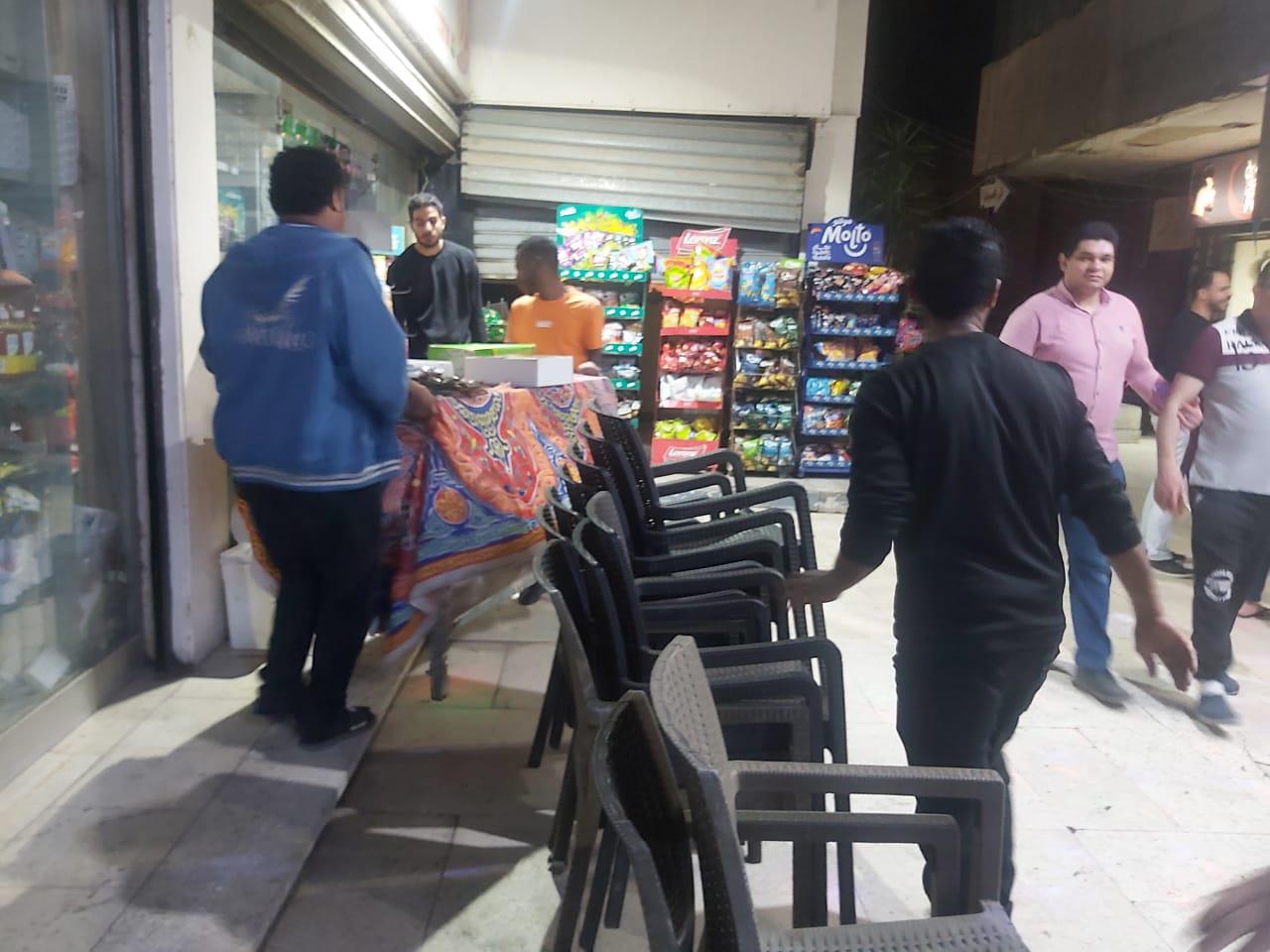  إشغالات بشوارع الدقي