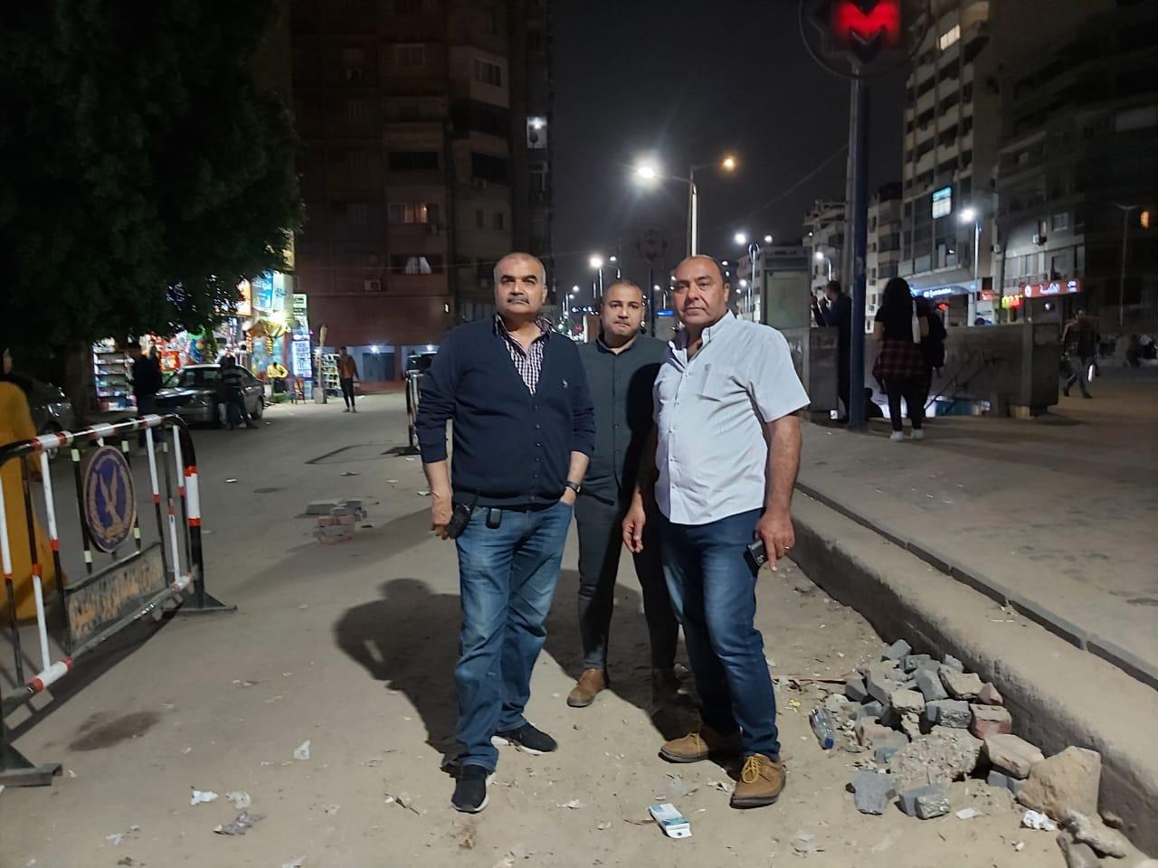  إشغالات بشوارع الدقي