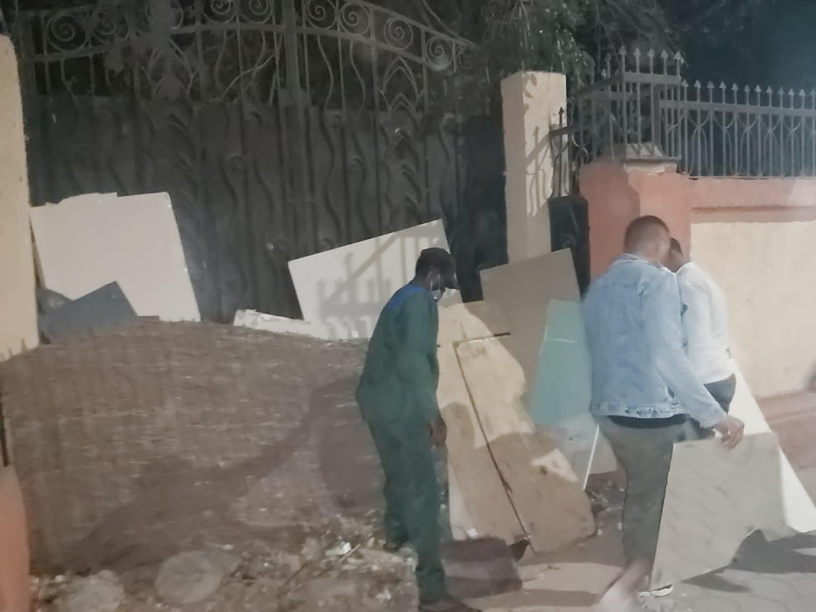  إشغالات بشوارع الدقي