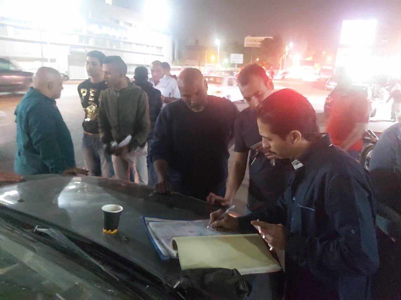  إشغالات بشوارع الدقي